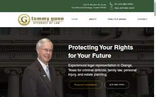 Gunn Tommy website