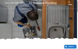TX Pasadena Plumbing website