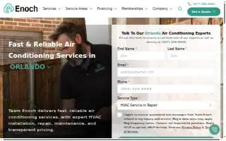 Team Enoch: Electric, Plumbing, Air, Roofing of Pflugerville website