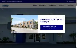 Cantu Construction of Pharr website
