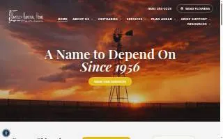 Bartley Funeral Home website