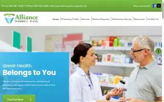 Alliance Pharmacy Plano website