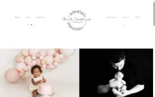 Christi Westbrook Photography website
