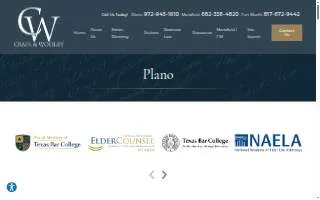Crain & Wooley website