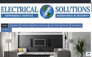Electrical Solutions LLC of Port Arthur website