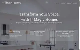 JJ MAGIC HOMES LLC website