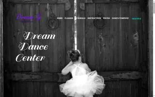Dream Dance Center website
