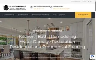 GC Flooring Pros of Prosper website