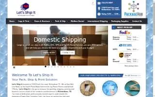 Let's Ship It website