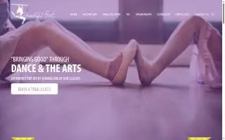 Beautiful Feet Studio of Dance & The Arts website