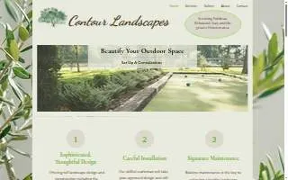 Contour Landscapes website