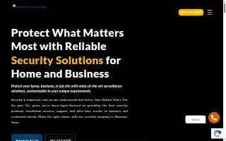 Golden Gates Security website