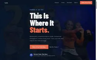 Portal Dance Lab website