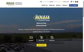 Rolesa Transport & Forwarding website