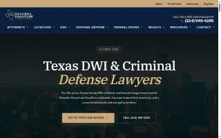 Deandra Grant Law – Criminal & DWI Defense of Rockwall website