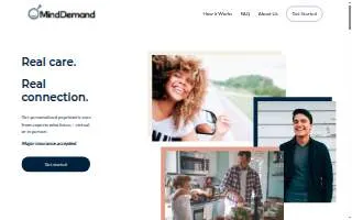 MindDemand website