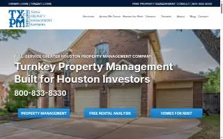 Texas Property Management Partners website