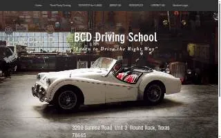 Bcd Driving School website