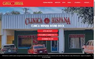 Clinica Hispana Round Rock website