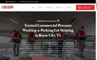 Hot Wash LLC of Royse City website