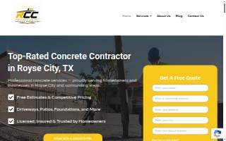 Royse City Concrete Contractors