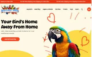 Beakstreet Birds website
