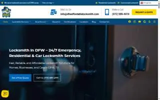 DFW AFFORDABLE LOCKSMITH LLC website