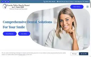 Concho Valley Family Dental; Dr. Jay E. Fandel, DMD website