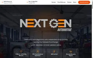 Next-Gen Automotive website