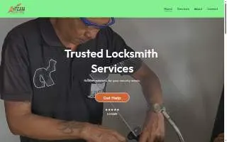 A Team lock & key website