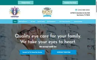 Arredondo Vision Care: Dr. Annela Arredondo & Associates, PA website