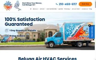 Beluga Air website