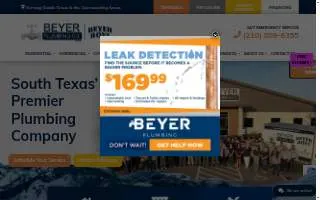 Beyer Plumbing Company website