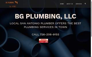 BG Plumbing, LLC - Your Local San Antonio Plumber