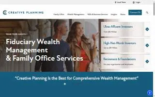 Creative Planning of San Antonio website