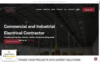 CSE Electric website
