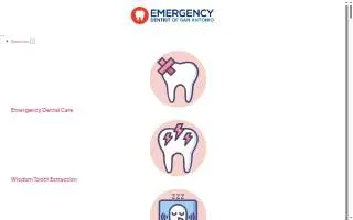 Emergency Dentist of San Antonio website