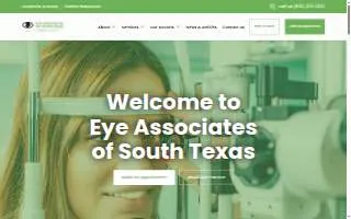 Eye Associates of South Texas North Central website