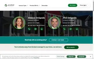 Goosehead Insurance - Phil Delgado, San Antonio website