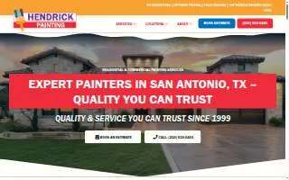 Hendrick Painting website
