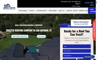 Ideal Precision Roofing & Exteriors LLC website
