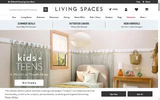 Living Spaces of San Antonio website