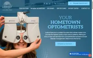 Lookout Eyecare website