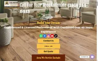 Luis Reyes WOOD FLOOR REFINISHING website