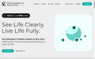 Ophthalmology Associates of San Antonio website