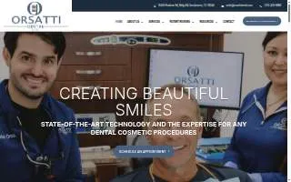 Orsatti Dental website
