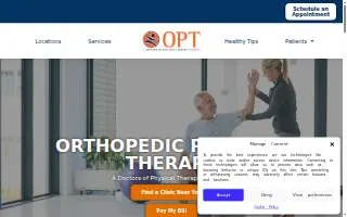 Orthopedic Physical Therapy: San Antonio website