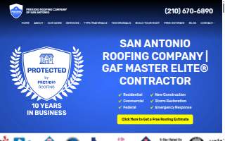 Presidio Roofing Company of San Antonio