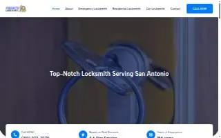 Pronto Lock & Key website