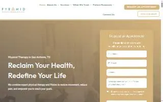 Pyramid Physical Therapy & Pilates - San Antonio website